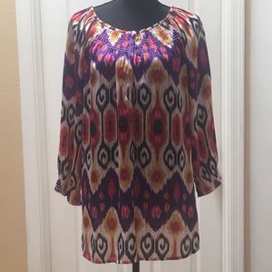 Chico’s tunic blouse, Size 2